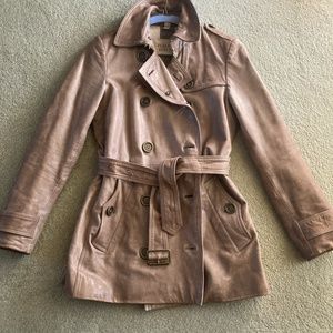 Burberry Leather Jacket